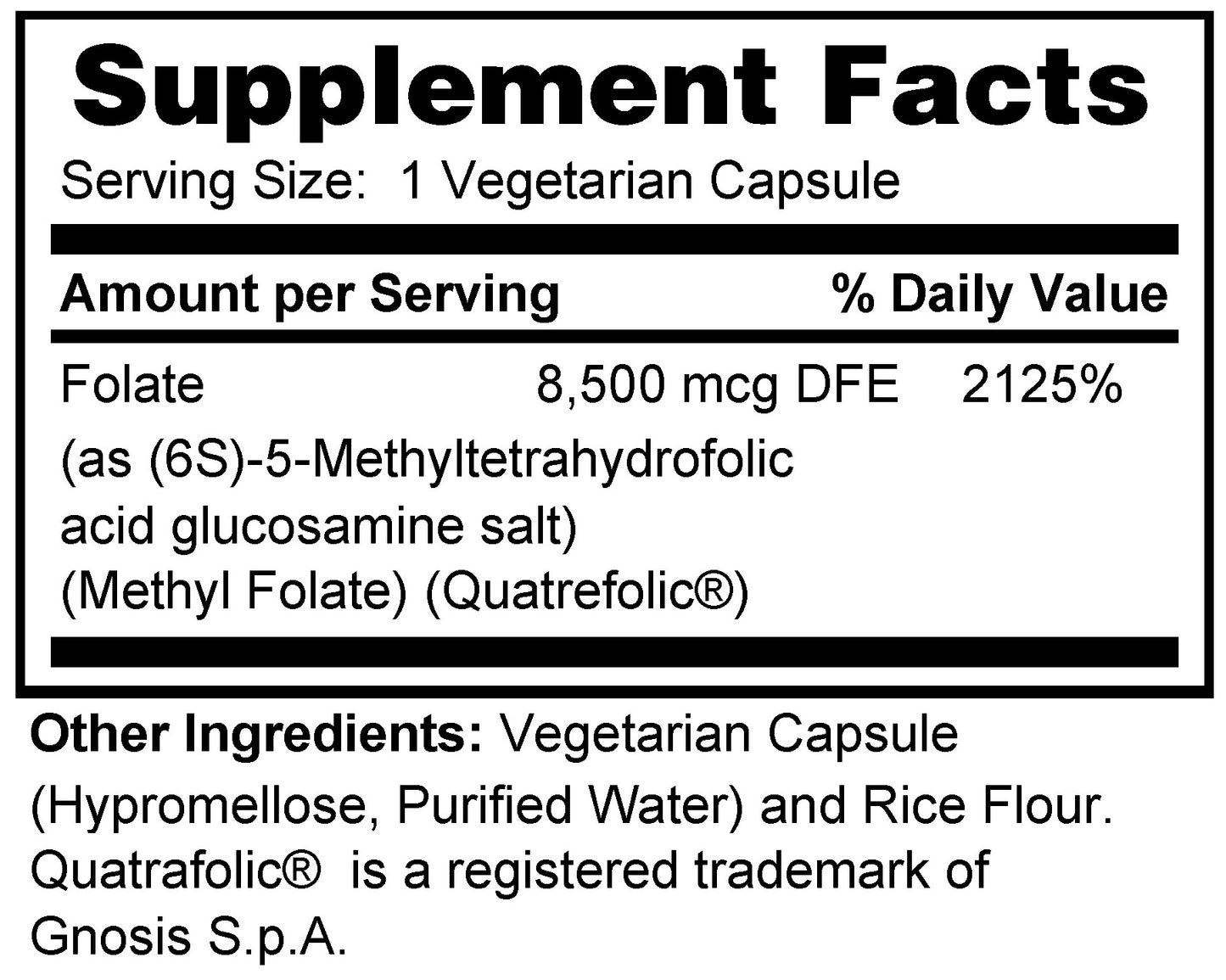 L-MTHF 5 MG